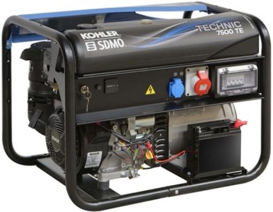 Бензиновый генератор SDMO TECHNIC 7500 TE AVR