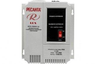 Стабилизатор напряжения Ресанта АСН-1500Н/1-Ц LUX